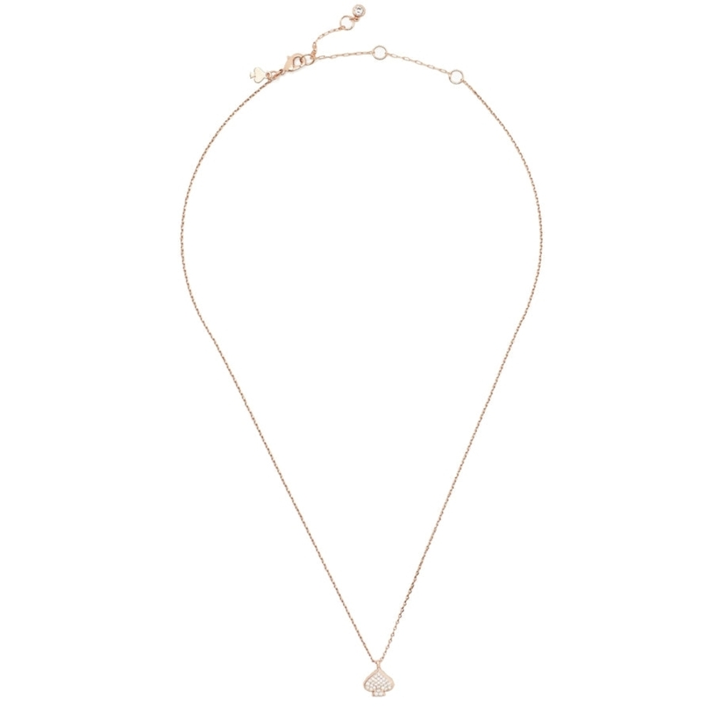 SALE 🎉 NWT Kate Spade Everyday Spade Pave Mini Pendant - Picture 2 of 5